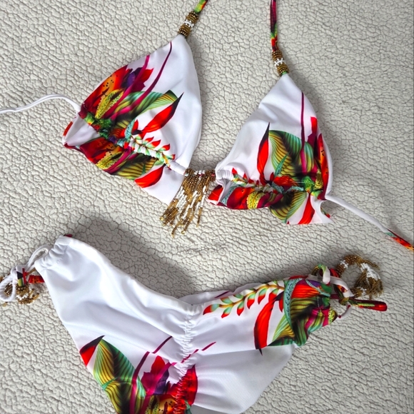 EUCTropical Print Bikini Set, SIZE XS/S - Picture 6 of 8